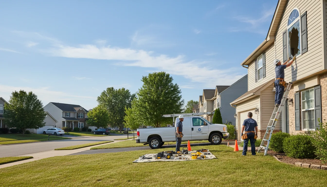 Expert window installer providing residential service in Trosper, KY